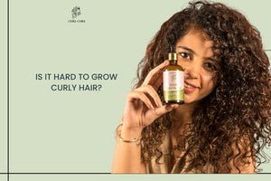 Is it hard to grow curly hair?