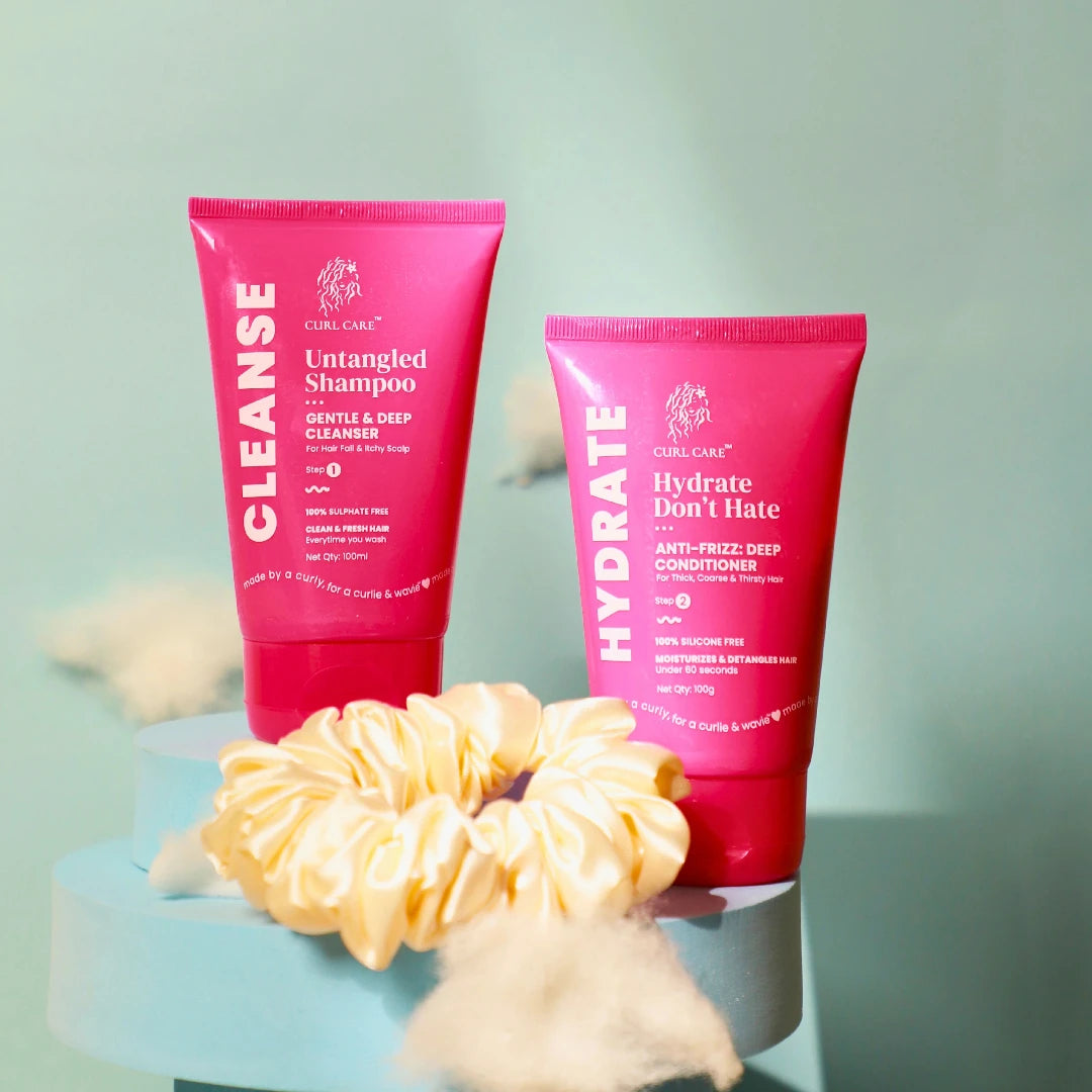 Curl care- Indian curly and wavy hair care brand