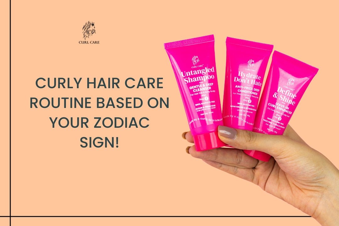 Curly Hair Care Routine Based on Your Zodiac Sign!