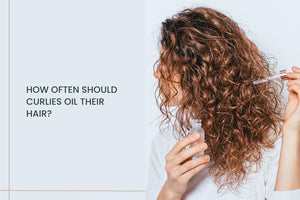 How often should Curlies oil their hair?