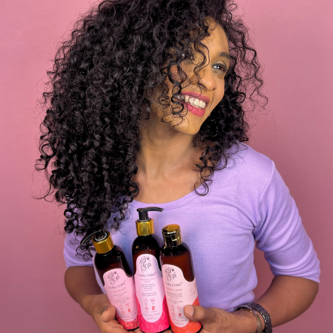 3-Step Curl Routine for Curly Hair | Shampoo, Deep Conditioner & Curl ...
