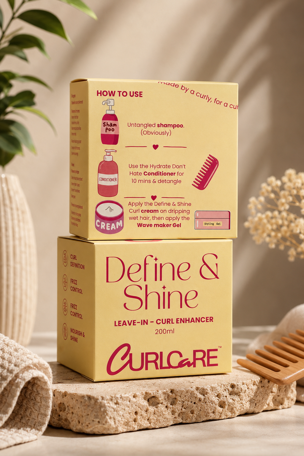 Define and Shine Curl Cream - 200ml
