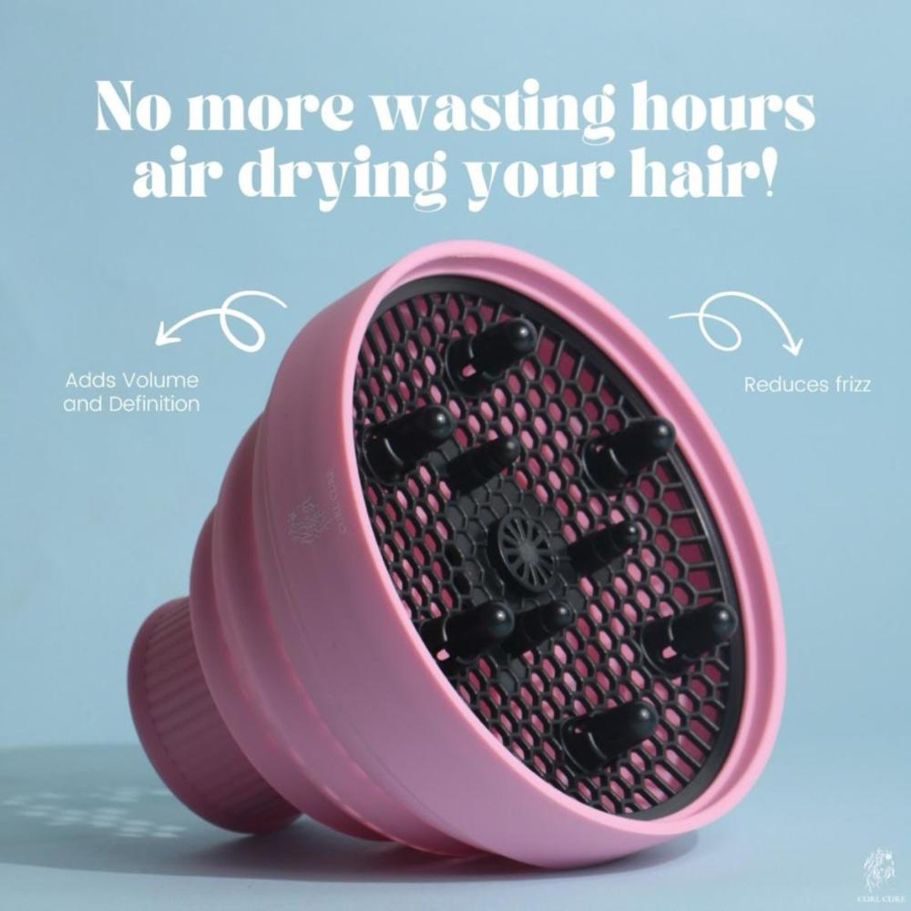 Collapsible Curly & Wavy Hair Diffuser - Curl Care