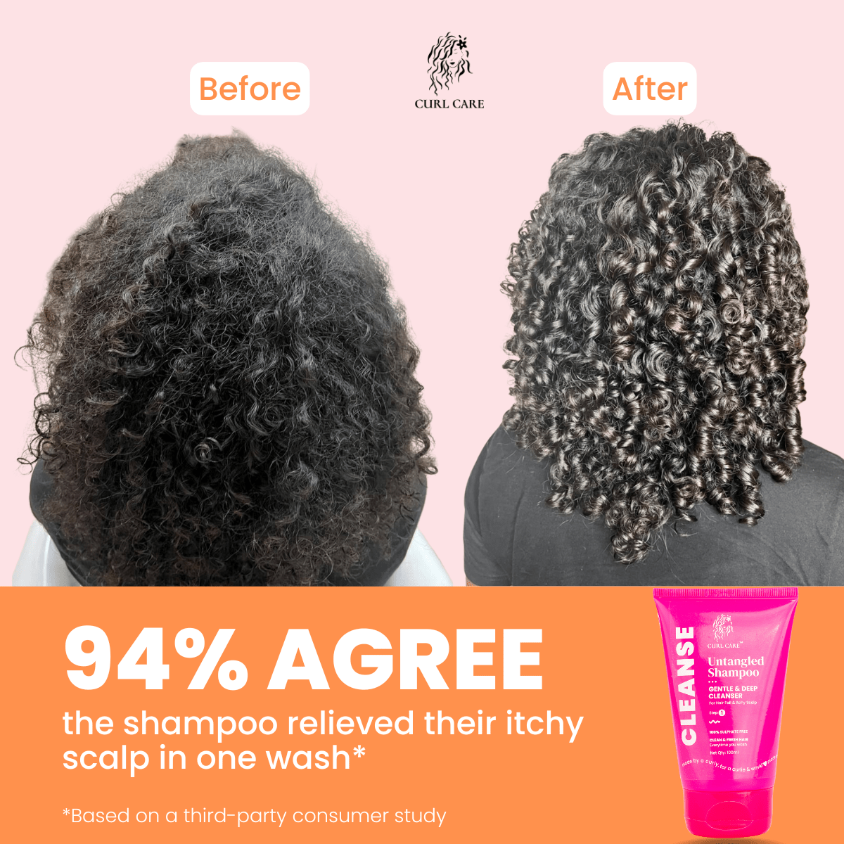 Untangled Shampoo - Curl Care