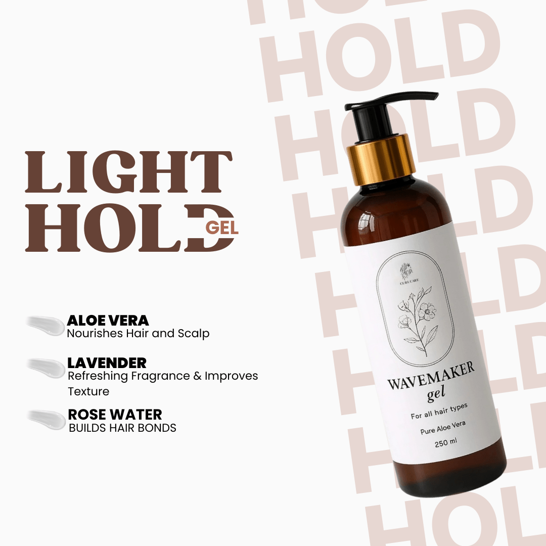 Wavemaker Hair Gel - No Crunch Hair Gel - Curl Care