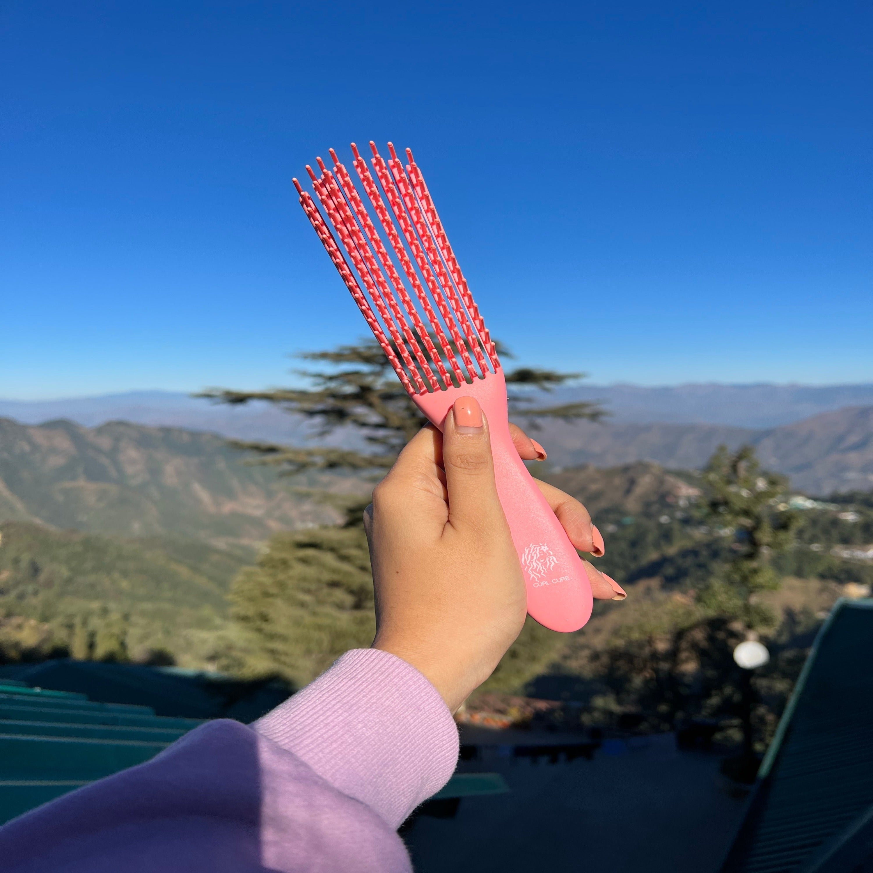 Detangle and Style Brush - For All Hair Types - Curl Care