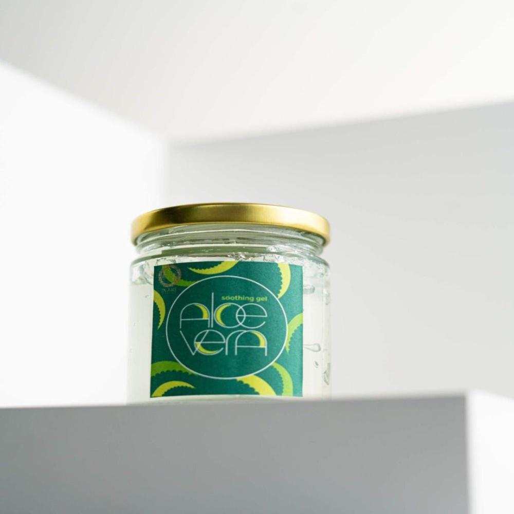 Organic Aloe Vera Gel - 200ml for Hair & Skin (+Free E-book: 20+ Ways to Use) - Curl Cure